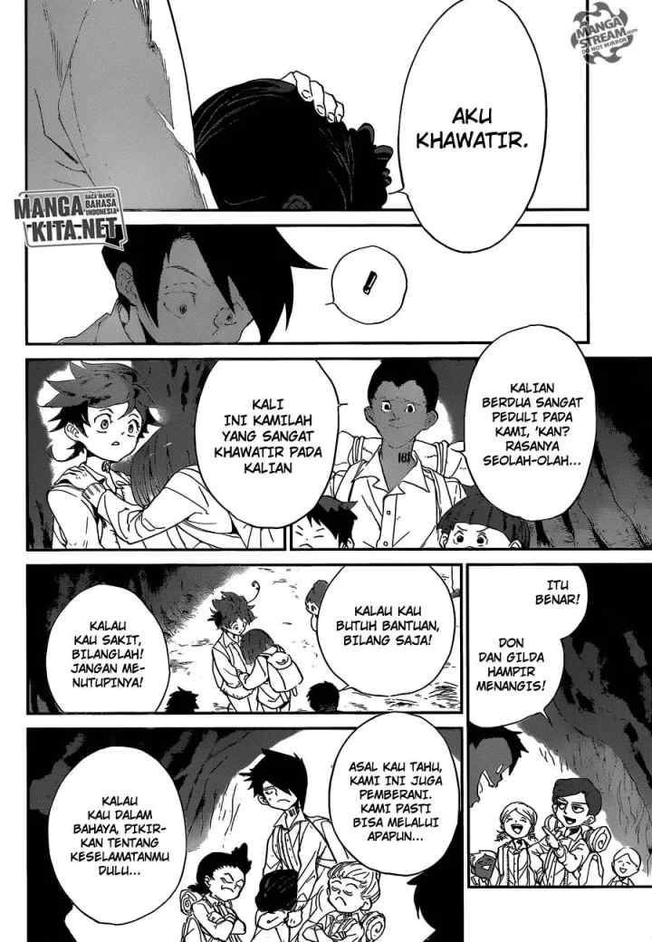 Yakusoku no Neverland chapter 48 halaman 17