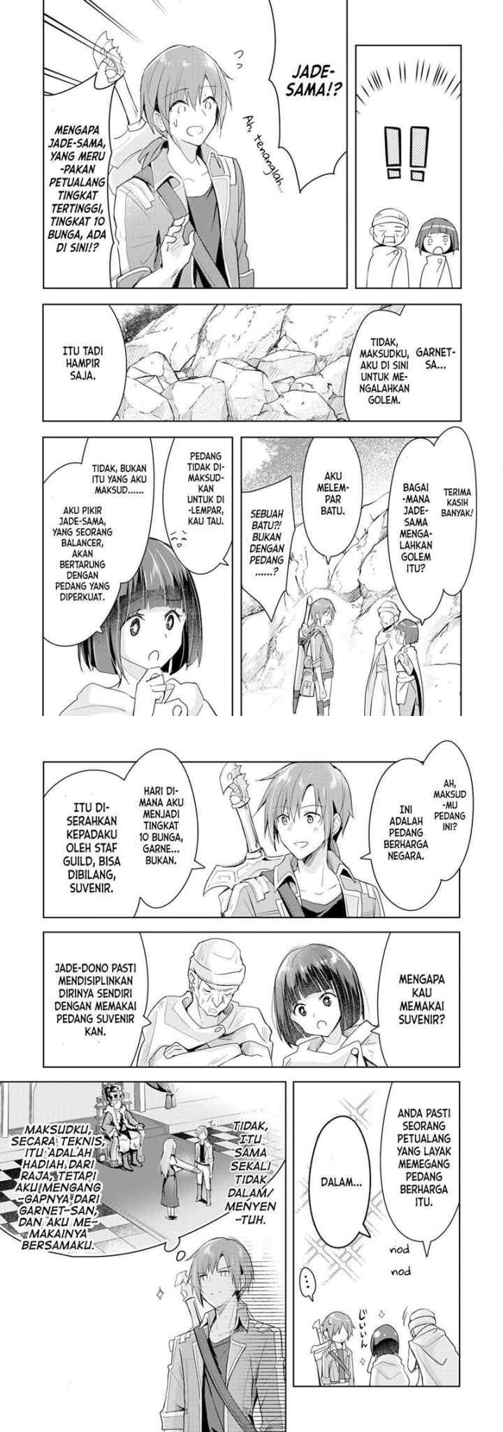 Uketsukejo ni Kokuhaku Shitakute Girudo ni Kayoitsumetara Eiyu ni Natteta chapter 1 halaman 10