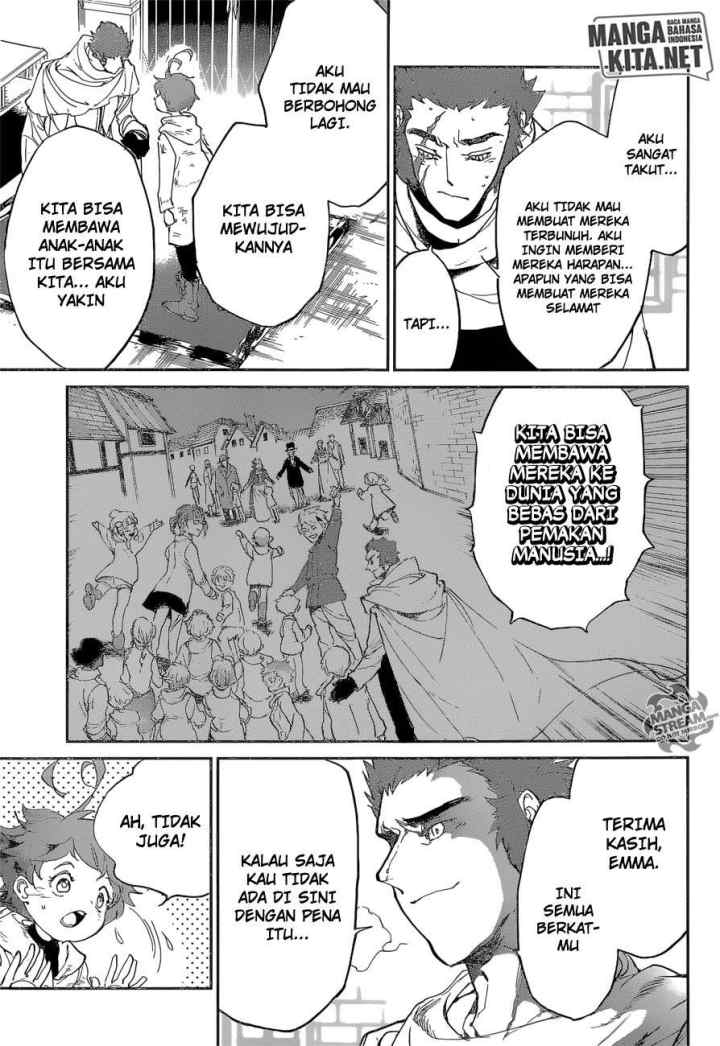 Yakusoku no Neverland chapter 73 halaman 14