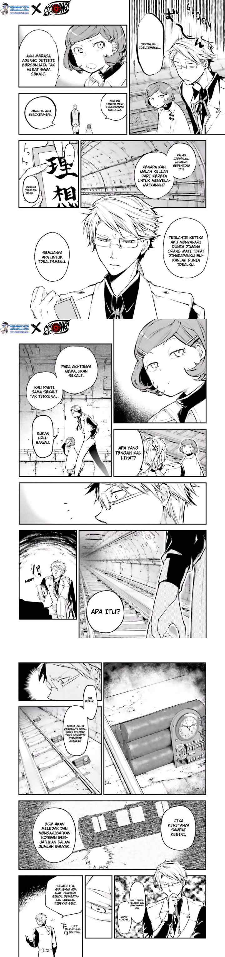 Bungou Stray Dogs chapter 40 halaman 7
