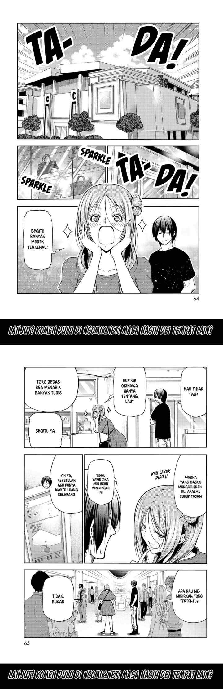 Grand Blue chapter 69.1 halaman 14