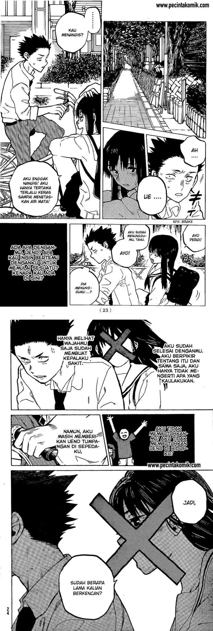 Koe no Katachi chapter 21 halaman 8