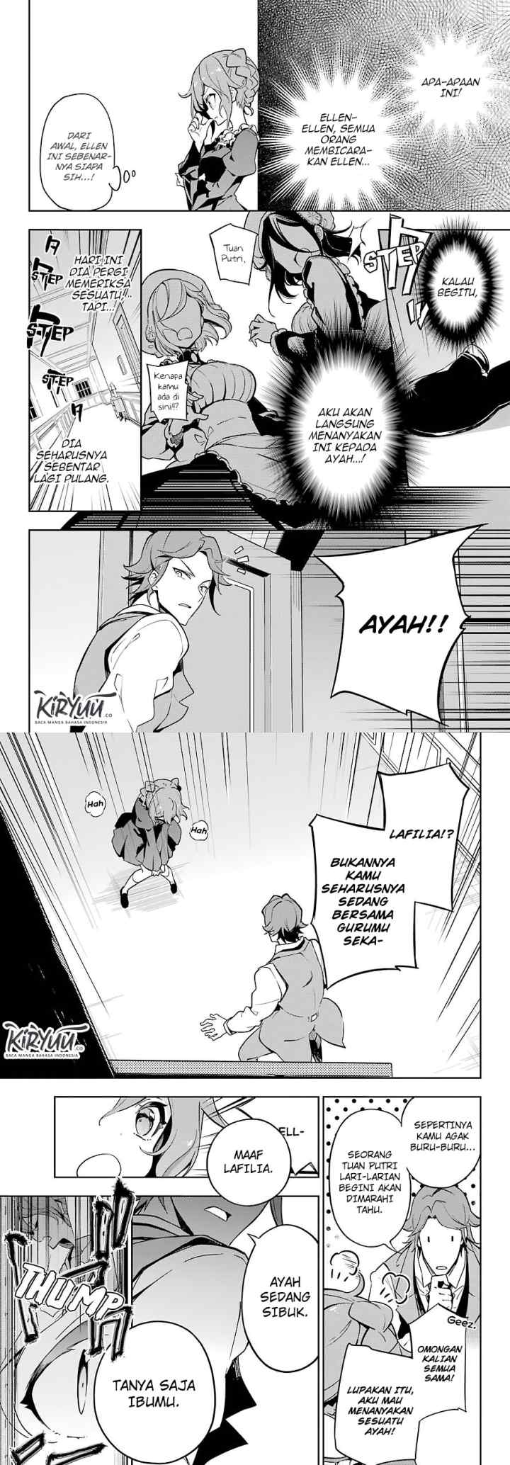 Chichi wa Eiyuu Haha wa Seirei Musume no Watashi wa Tenseisha chapter 26 halaman 5