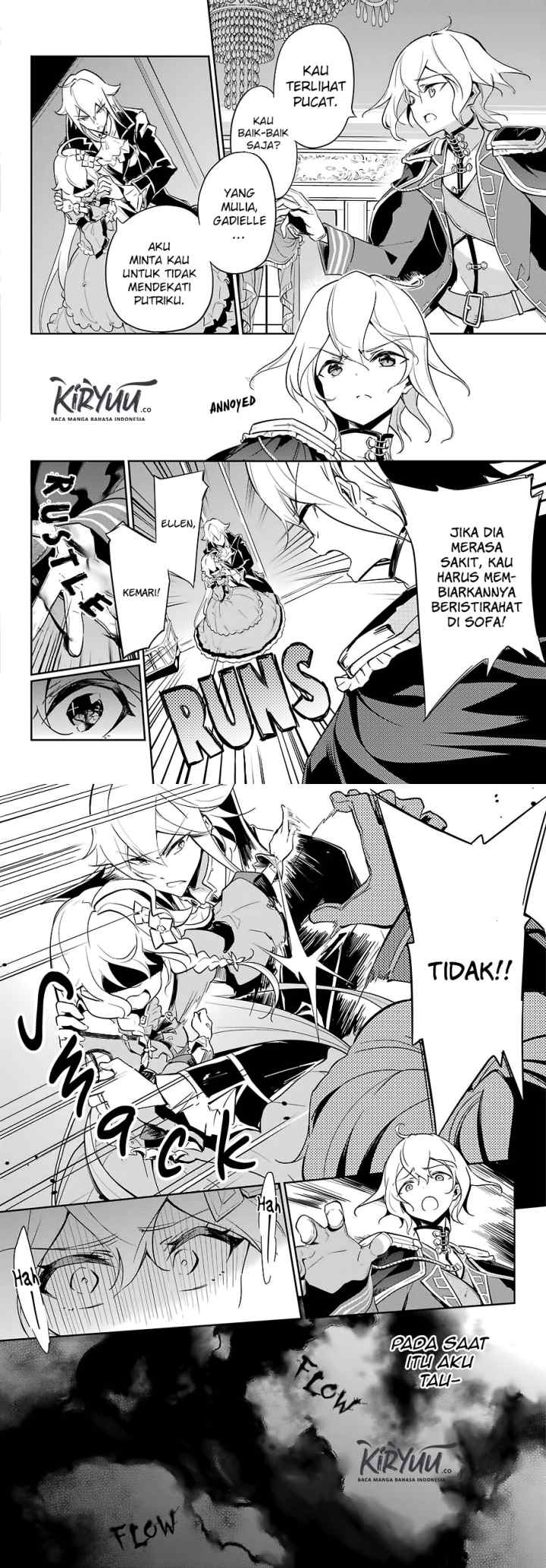 Chichi wa Eiyuu Haha wa Seirei Musume no Watashi wa Tenseisha chapter 17 halaman 9