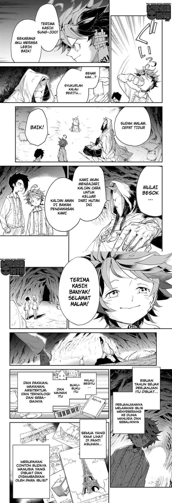 Yakusoku no Neverland chapter 47 halaman 9