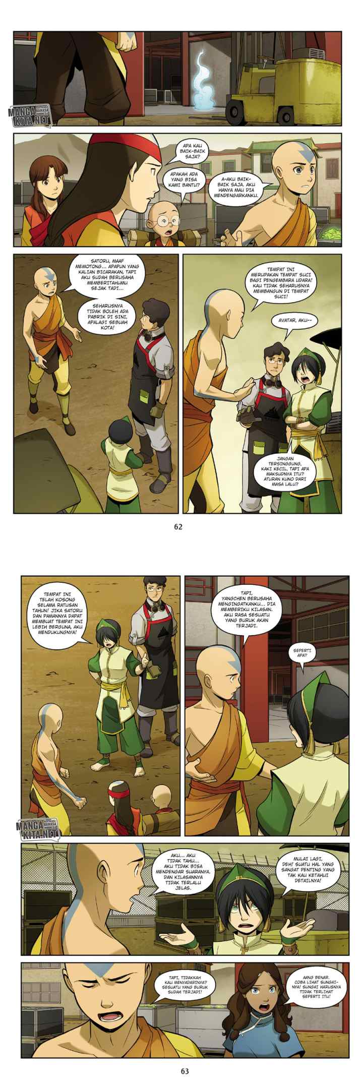 Avatar: The Last Airbender - The Rift chapter 1.3 halaman 8