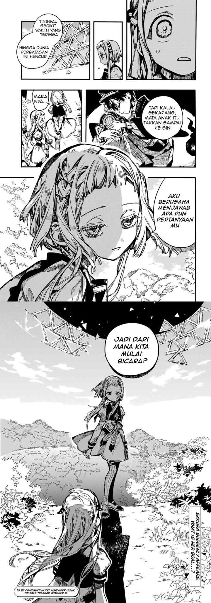 Jibaku Shounen Hanako-kun chapter 94 halaman 14