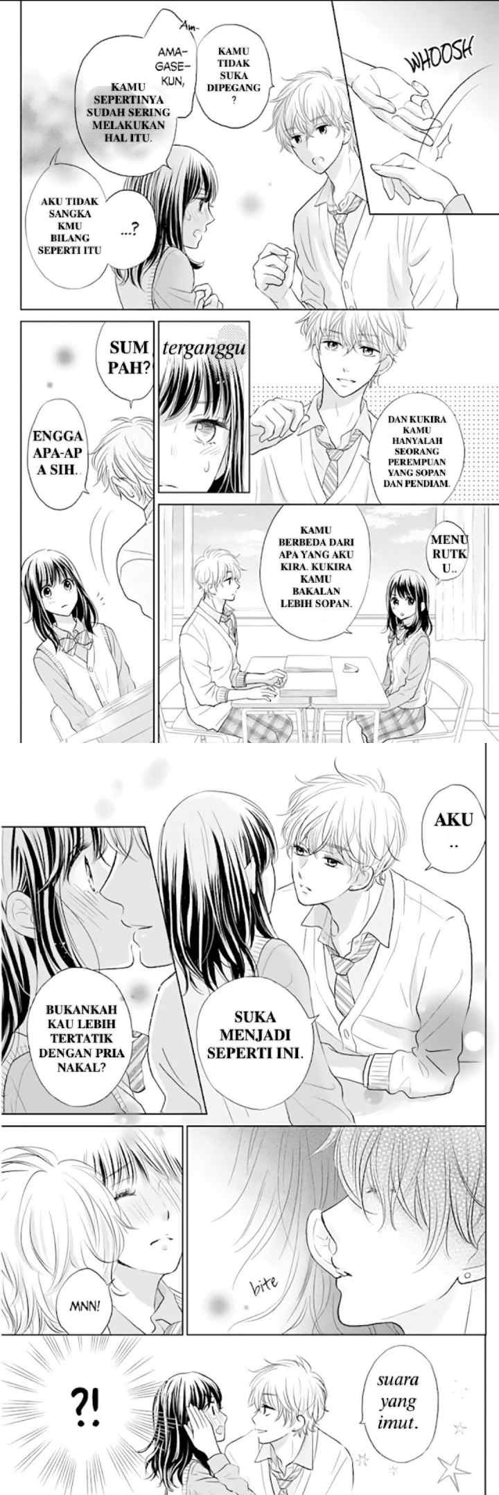 Amagase-kun wa Amayaka Shite Kurenai chapter 1 halaman 10