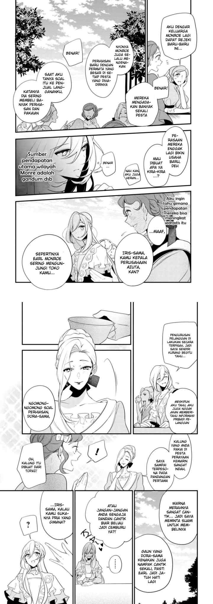 Koushaku Reijou no Tashinami chapter 34 halaman 4