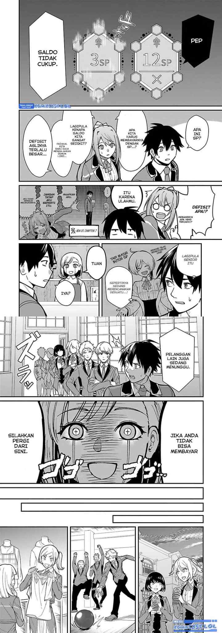 Saikyou no Maou ni Kitaerareta Yuusha Isekai Kikanshatati no Gakuen de Musou Suru chapter 20 halaman 4