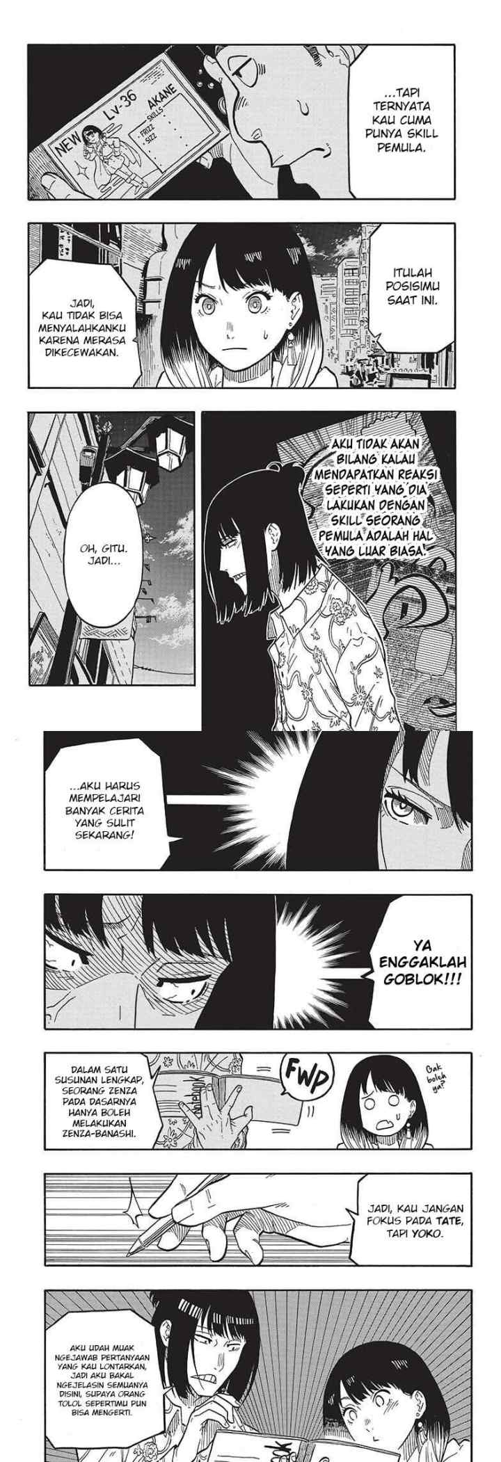 Akane Banashi chapter 37 halaman 5