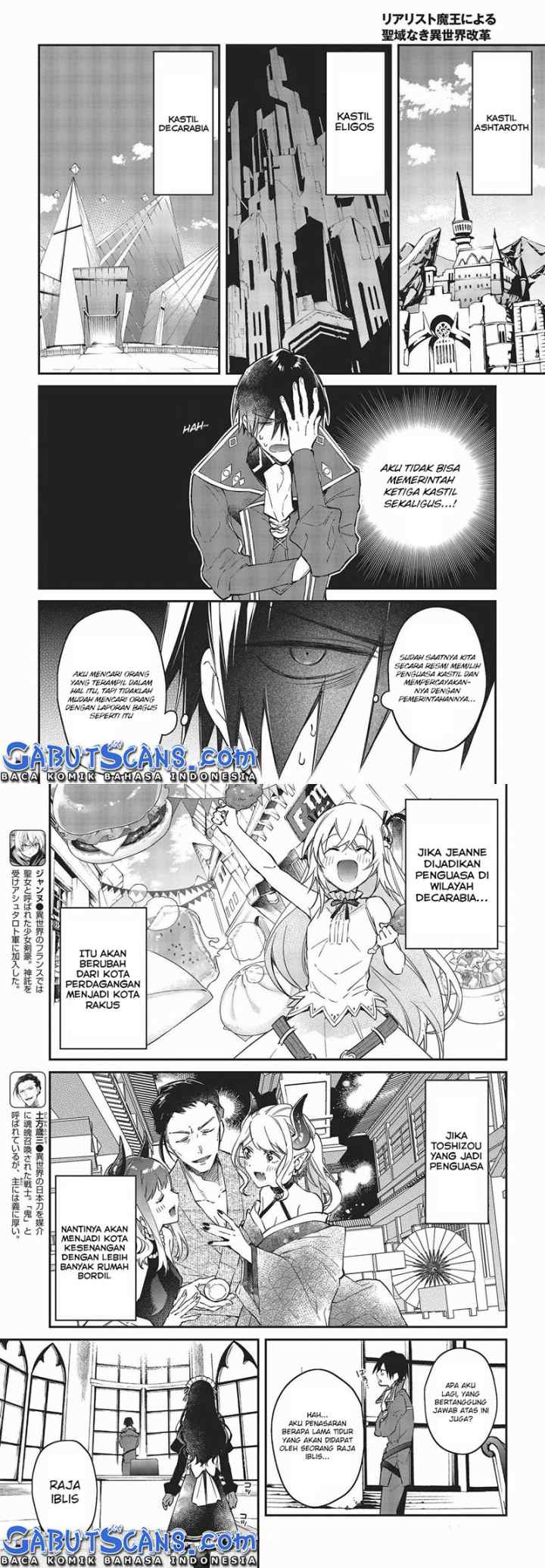 Realist Maou Niyoru Seiiki Naki Isekai Kaikaku chapter 33 halaman 6