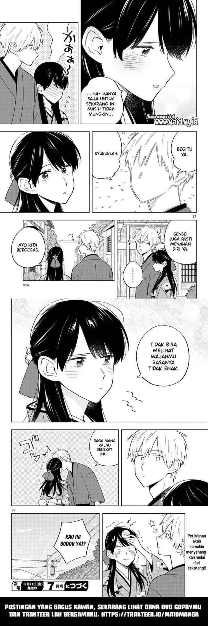 Sensei wa Koi wo Oshierarenai chapter 37 halaman 12