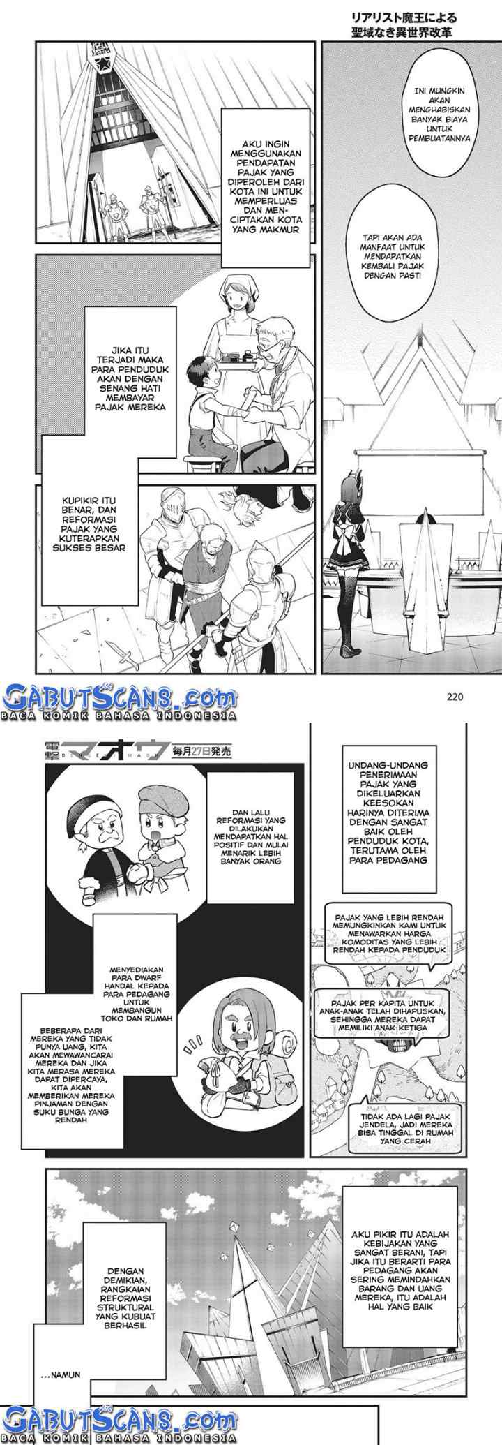 Realist Maou Niyoru Seiiki Naki Isekai Kaikaku chapter 33 halaman 5