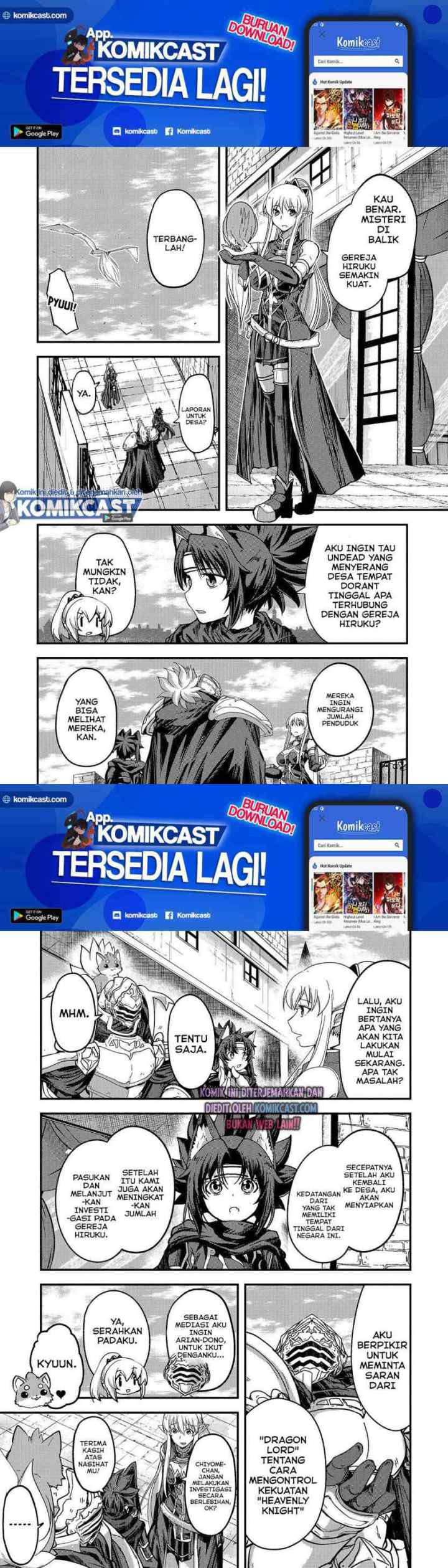 Gaikotsu Kishi-sama, Tadaima Isekai e Odekakechuu chapter 43 halaman 13