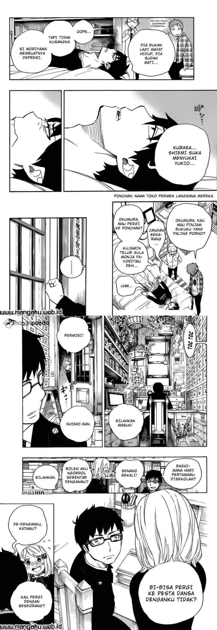 Ao No Exorcist chapter 46 halaman 8