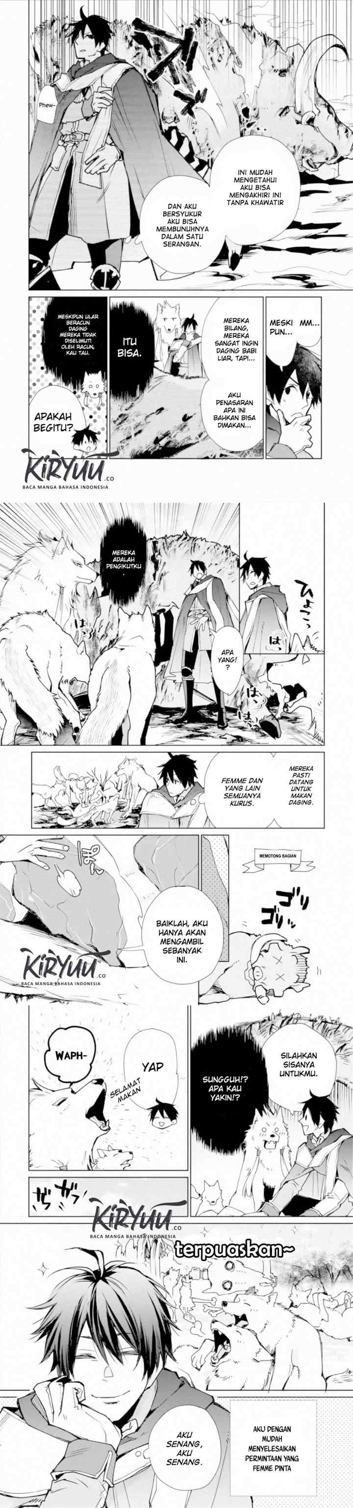 Saikyou no Madoshi. Hisa ni Ya wo Ukete Shimatta no de Inaka no Eihei ni Naru chapter 3 halaman 11