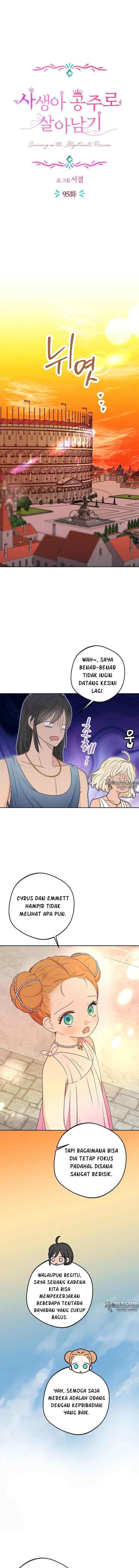 Surviving as an Illegitimate Princess chapter 95 halaman 4