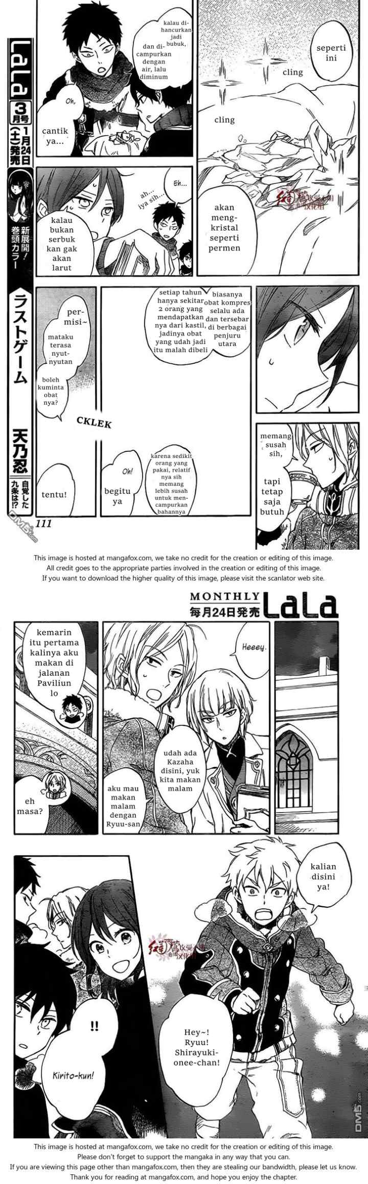 Akagami no Shirayukihime chapter 61 halaman 10