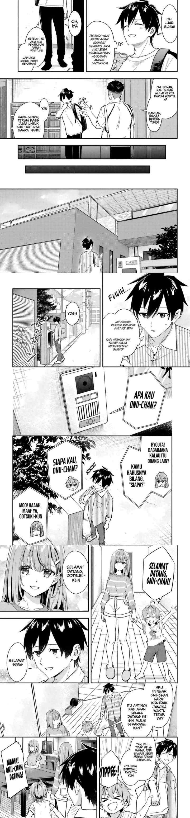 Kajidaikou no Arbeit wo Hajimetara Gakuen Ichi no Bishoujo no Kazoku ni Kiniirarechaimashita chapter 6 halaman 8