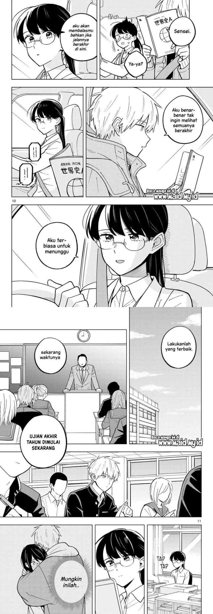 Sensei wa Koi wo Oshierarenai chapter 25 halaman 8