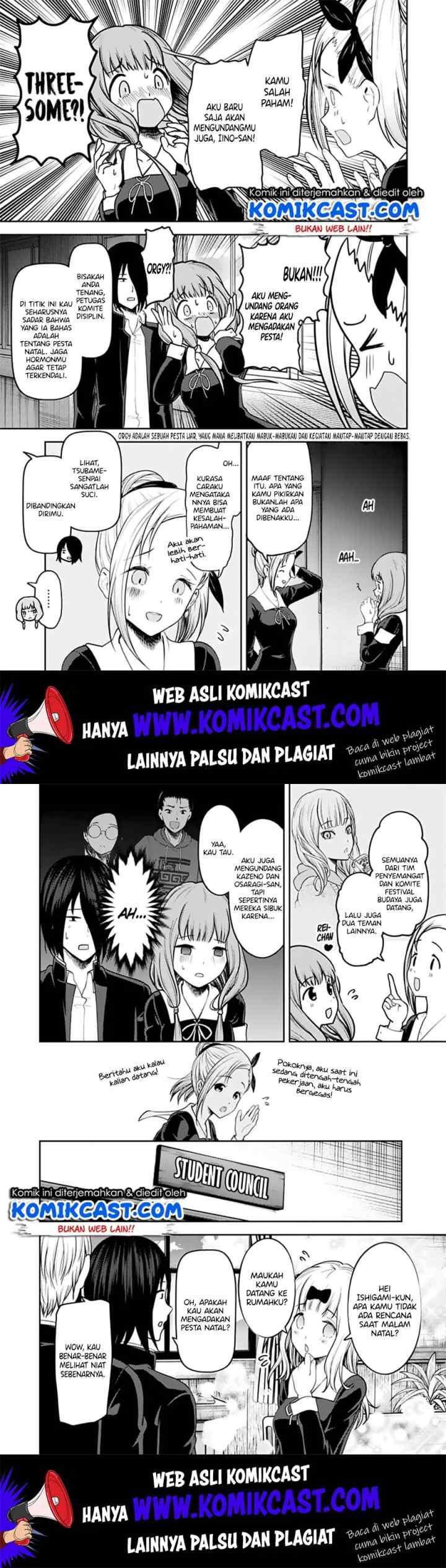 Kaguya-sama wa Kokurasetai: Tensai-tachi no Renai Zunousen chapter 140 halaman 7