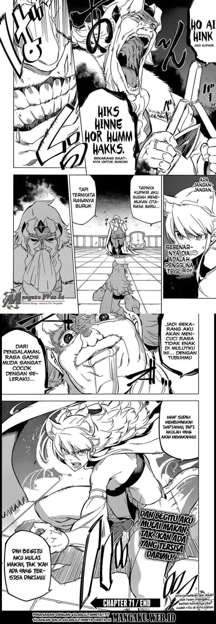 Akame ga Kill! chapter 71 halaman 19