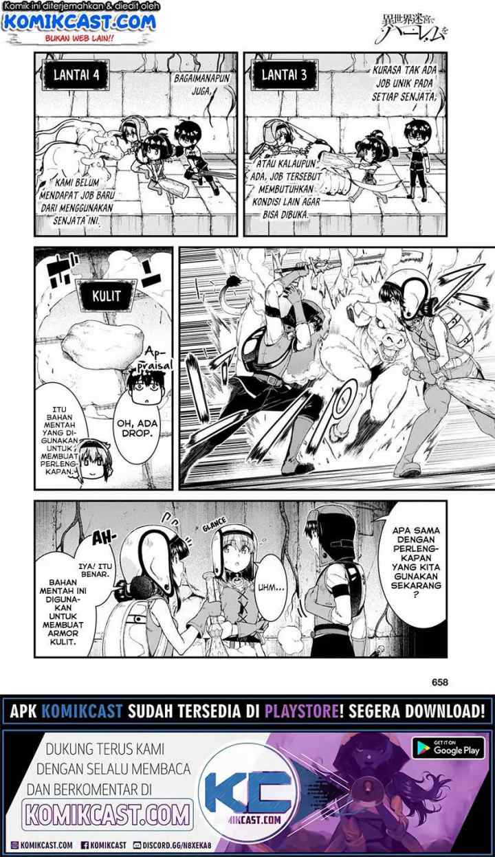 Isekai Meikyuu de Harem wo chapter 45 halaman 8