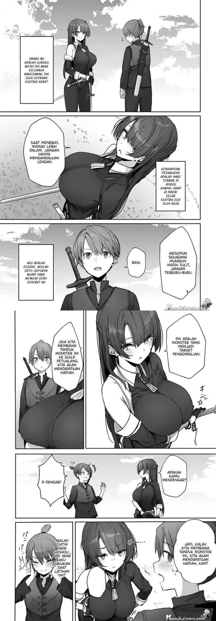 Doukyo Shiteiru Kensei no Onna Shishou ga Kawaisugite Mainichi Shiawase Desu chapter 1 halaman 5