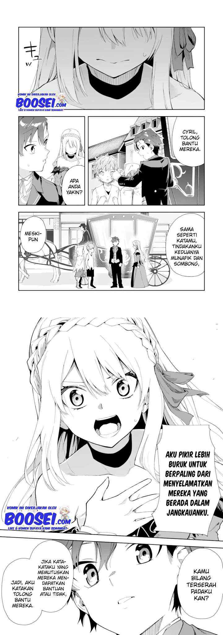 Akuyaku Reijou no Shitsuji-sama Hametsu Flag wa Ore ga Tsubusasete Itadakimasu chapter 4 halaman 16