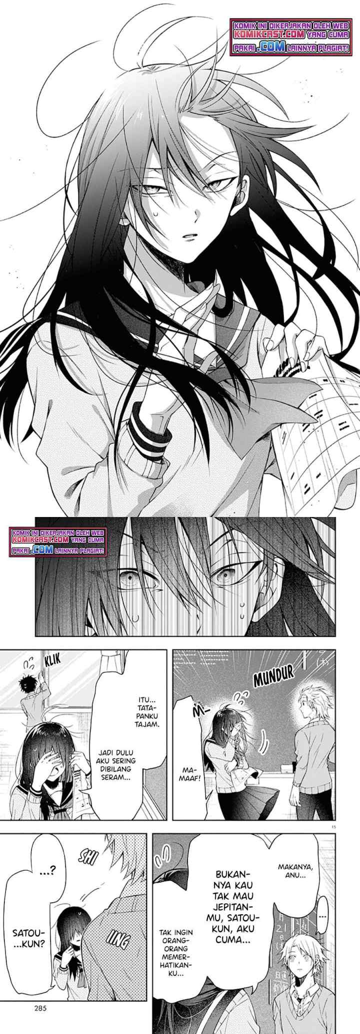 Kisaragi-san wa Gankoukeikei chapter 1 halaman 9
