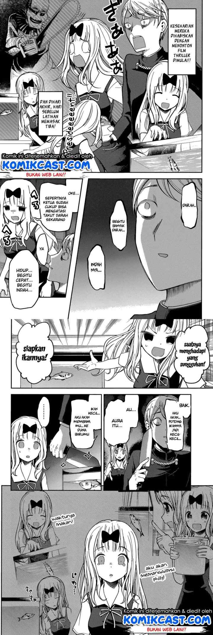 Kaguya-sama wa Kokurasetai: Tensai-tachi no Renai Zunousen chapter 49 halaman 9