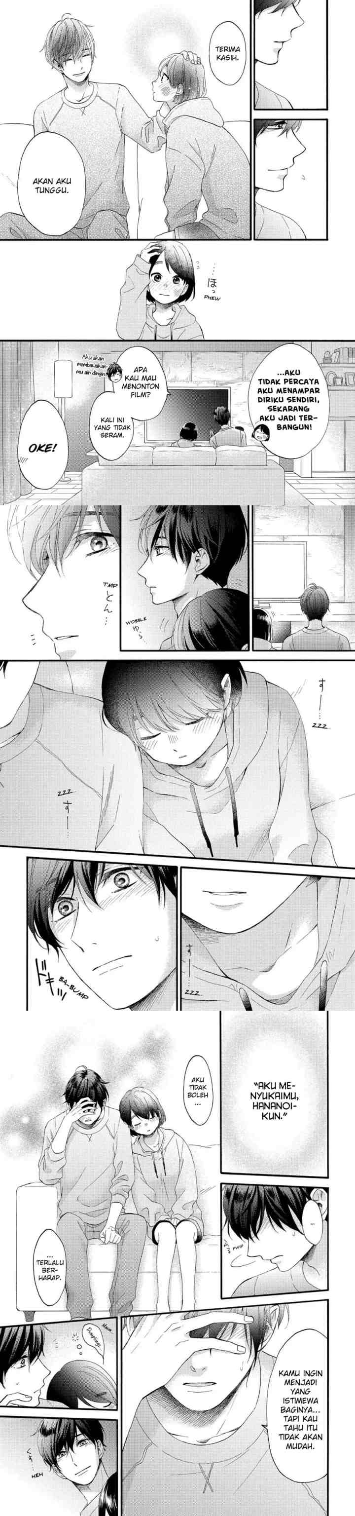 Hananoi-kun to Koi no Yamai chapter 9 halaman 14