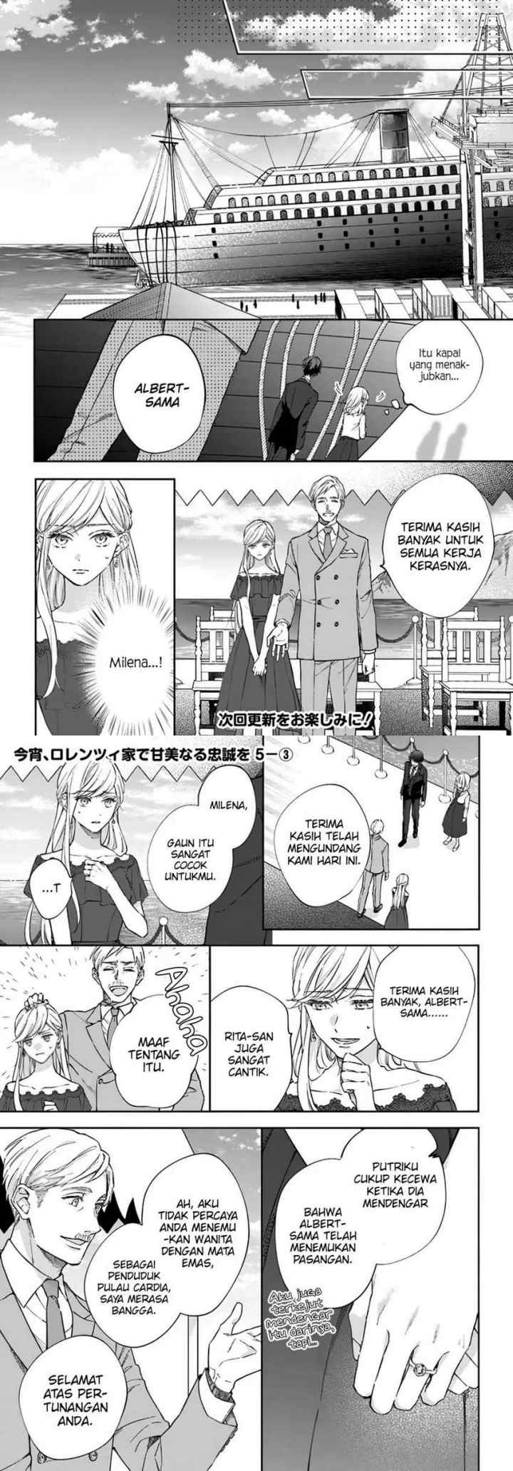Koyoi, Lorenzi-ke de Kanbi naru Chuusei wo chapter 5 halaman 9