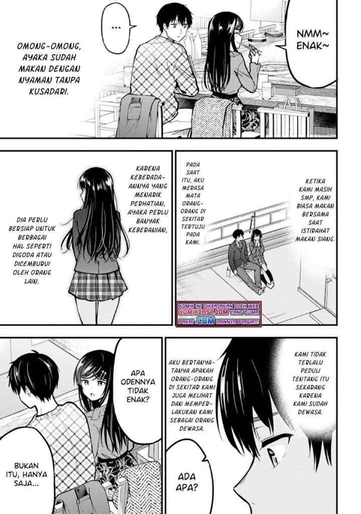 Kanojo ni Uwaki Sareteita Ore ga Koakuma na Kouhai ni Natsukarete Imasu chapter 4 halaman 9