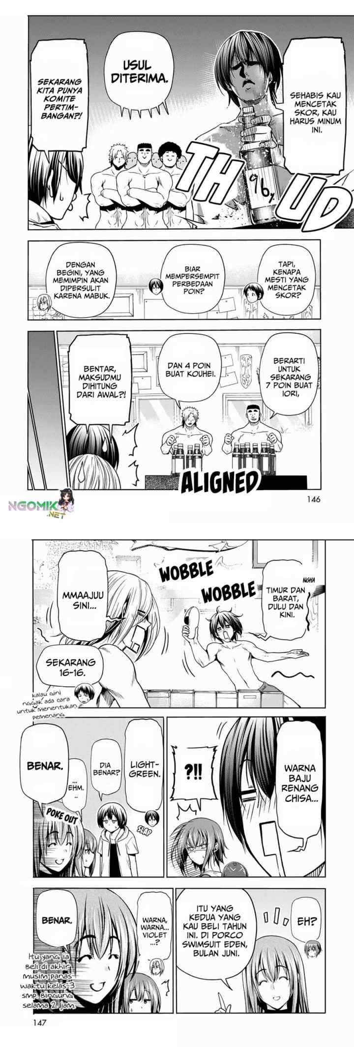 Grand Blue chapter 74.5 halaman 7