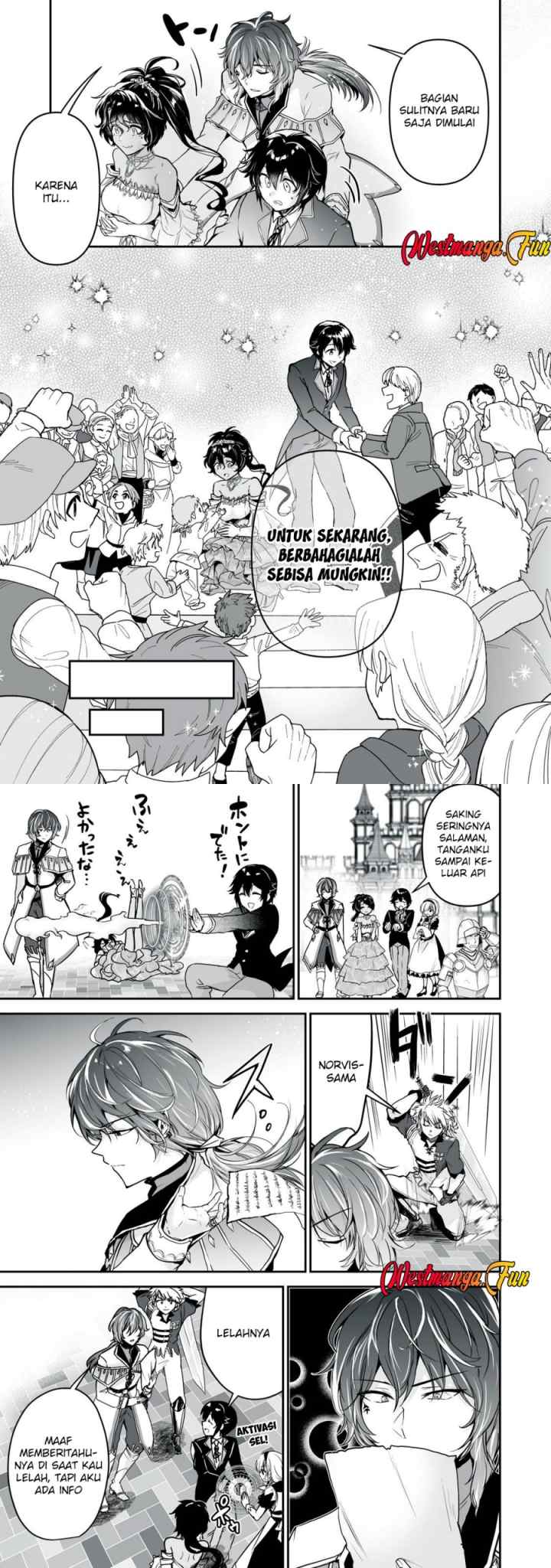 Tensei Kizoku no Bannou Kaitaku Kara ~ chapter 35 halaman 8
