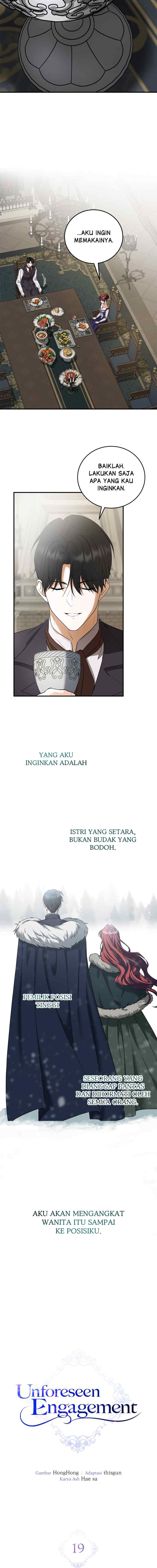 Unforeseen Engagement chapter 19 halaman 4