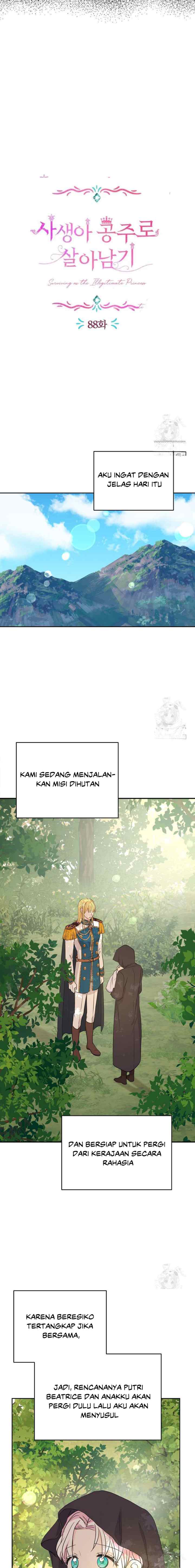 Surviving as an Illegitimate Princess chapter 88 halaman 7