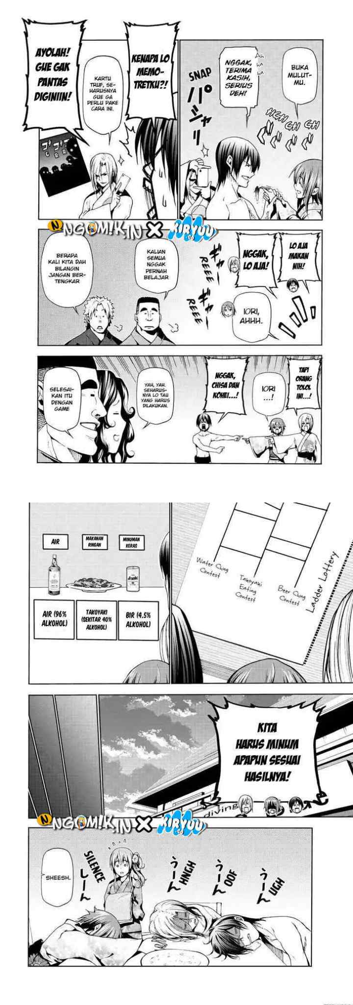 Grand Blue chapter 46 halaman 16