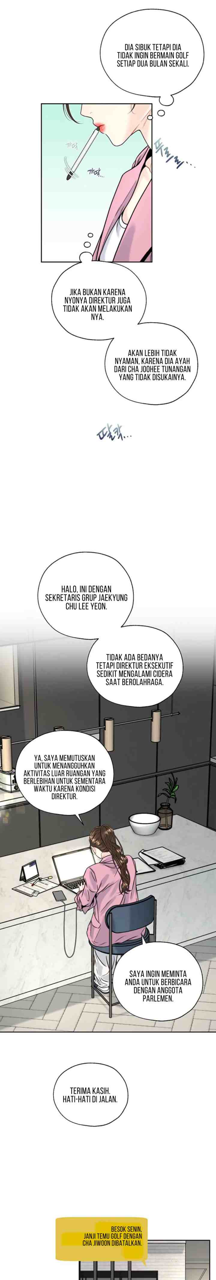 Secretary's Escape chapter 5 halaman 9