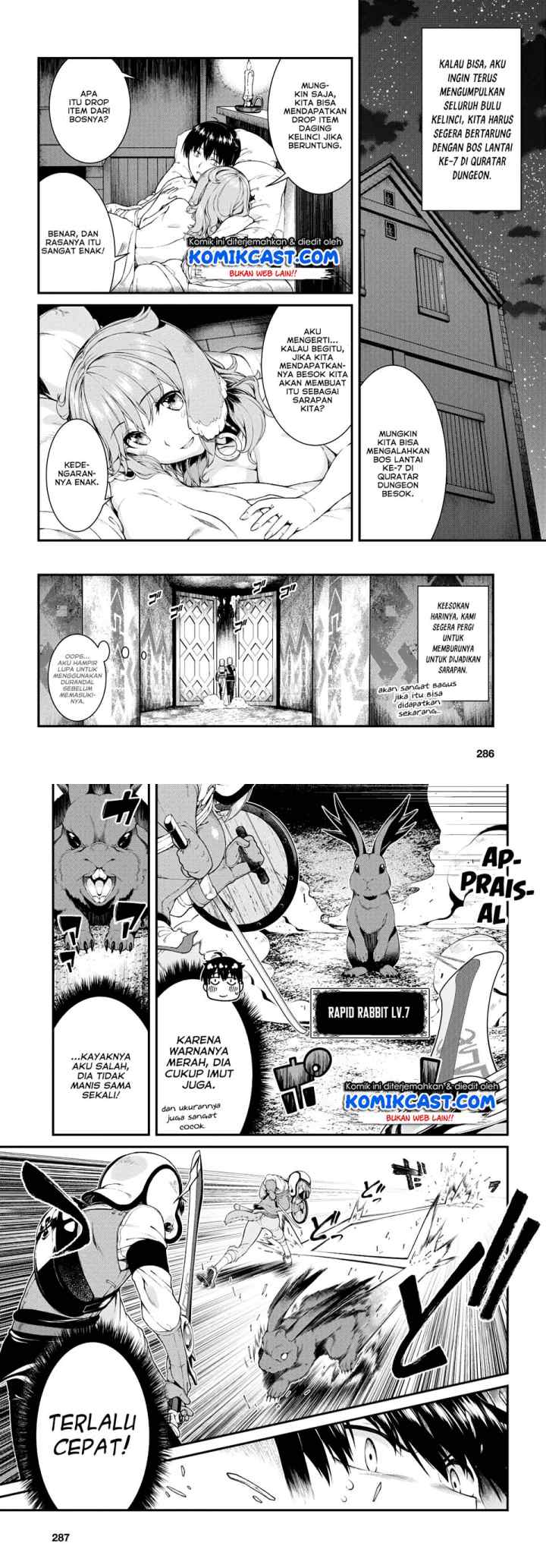 Isekai Meikyuu de Harem wo chapter 34 halaman 4