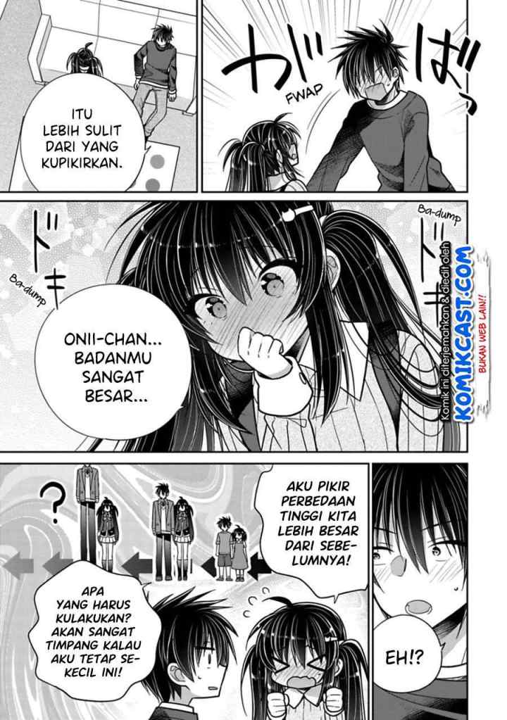 Siscon Ani to Brocon Imouto ga Shoujiki ni Nattara chapter 35 halaman 7