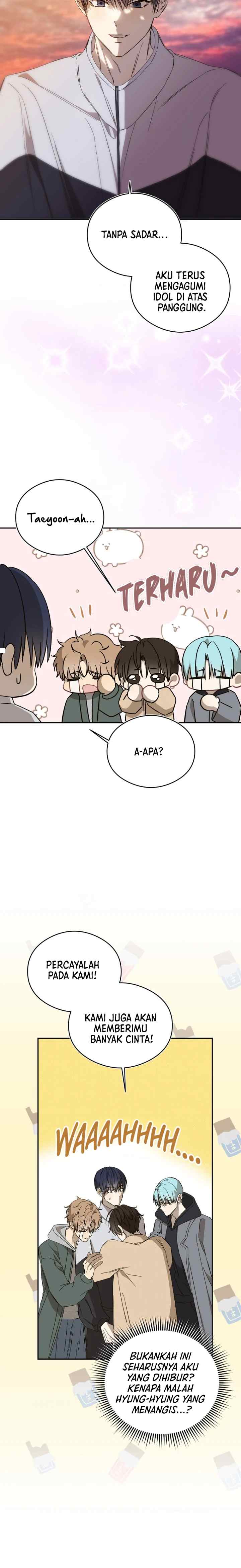 The Maknae Has to Be an Idol chapter 53 halaman 18