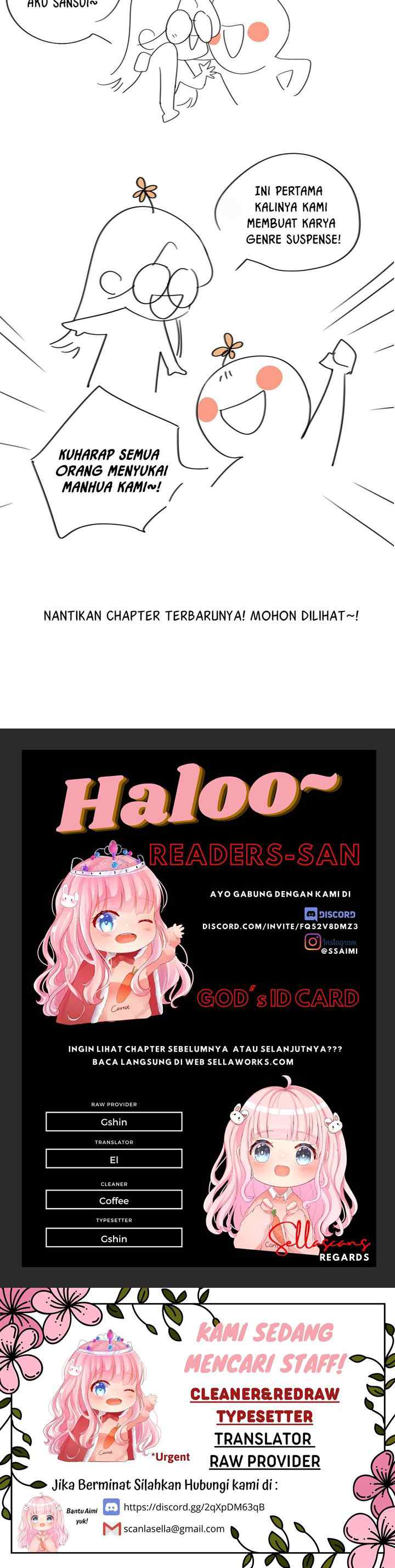 GOD's ID Card chapter 0.1 halaman 16