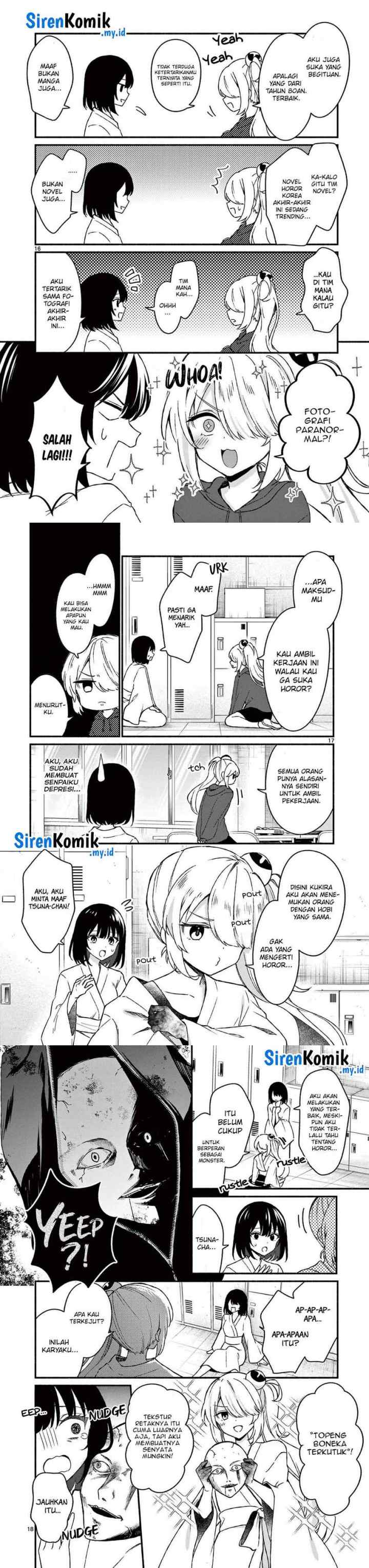 Shiotaiou no Sato-san ga Ore ni dake Amai chapter 40 halaman 14
