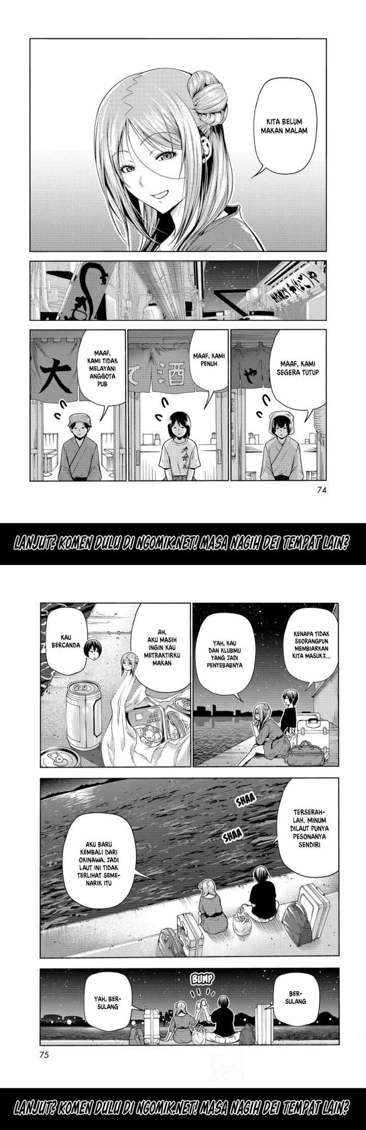 Grand Blue chapter 69.2 halaman 5