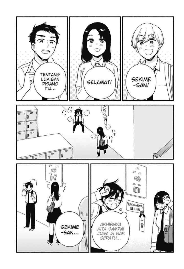 Sekimen Shinaide Sekime-san (Serialization) chapter 16 halaman 6