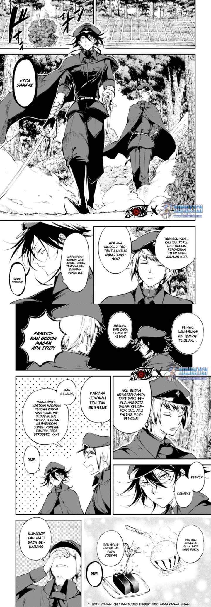 Bungou Stray Dogs chapter 61 halaman 5