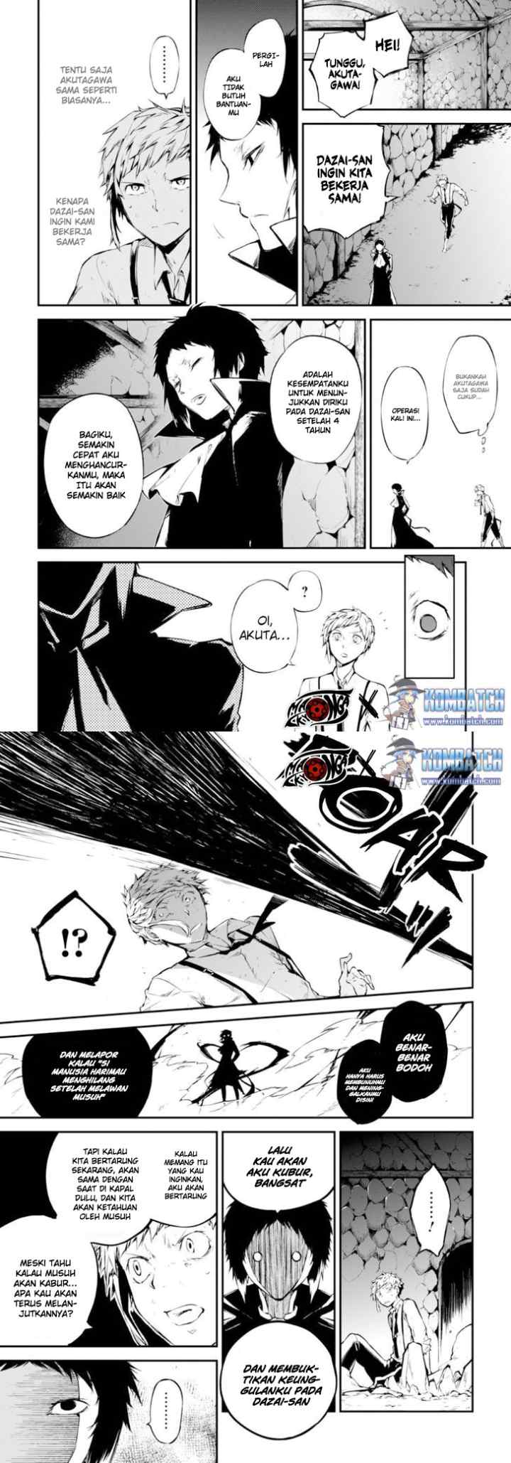 Bungou Stray Dogs chapter 51 halaman 8